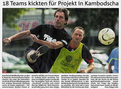 Thüringer Allgemeine vom 15.07.2014