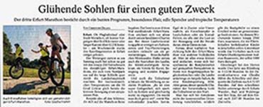 Thüringer Allgemeine vom 29. August 2016